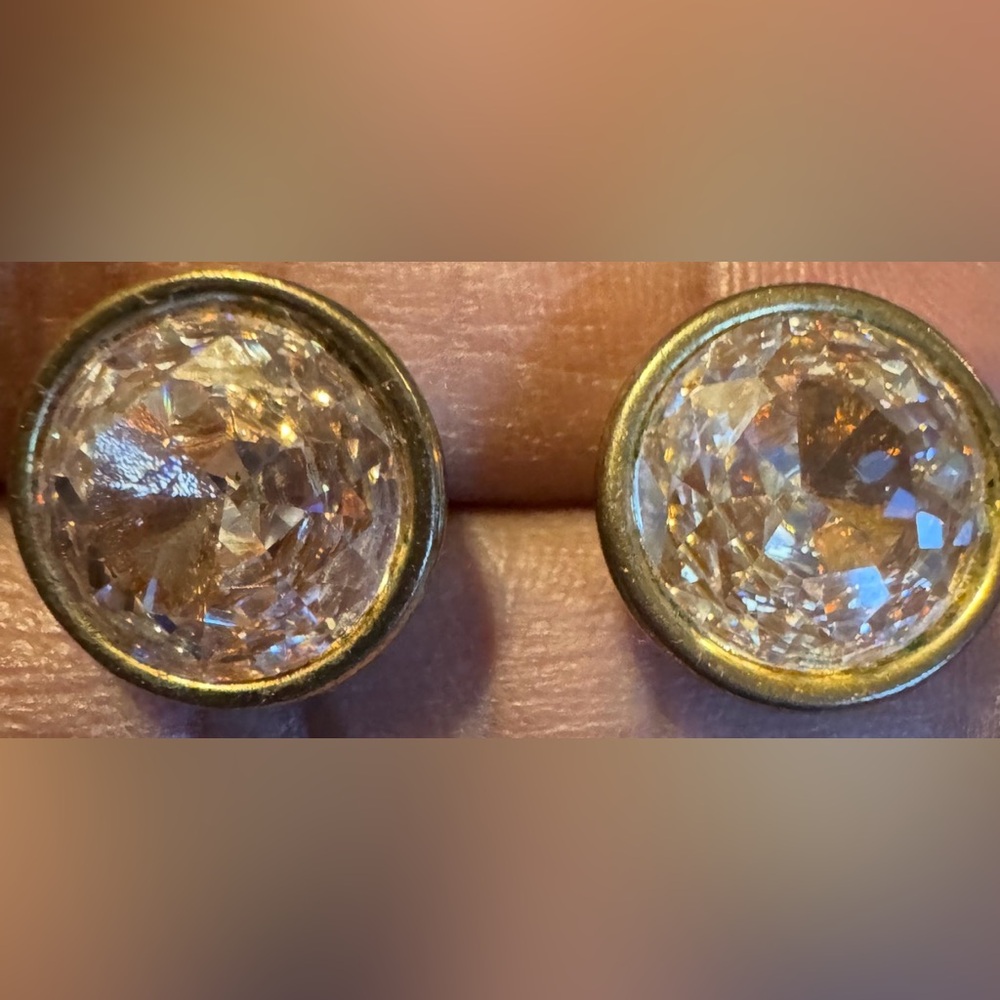 Michael Kors Authentic Earrings with Gold Accents. #Vintage